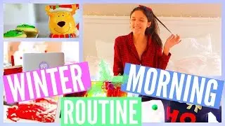Winter/Holiday Morning Routine 2015!! ||blushforbeautyxx||