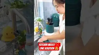 Utensil Holder😍 | Smart Kitchen Organizer for Indian Kitchens #utensilholder #kitchengadgets #shorts