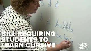 New bill would require Maine elementary school students to learn cursive writing