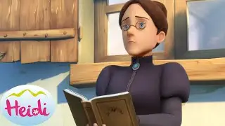 Miss Rottenmeier is tired of the Mountains! - Heidi's Adventures Season 1 🗻🌷 - Cartoons For Kids🏔🌼
