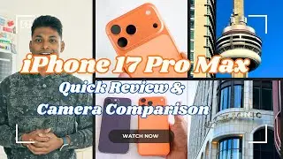 iPhone 17 Pro Max Review - Camera Comparison - iPhone 14 Pro Max  #apple #iphone17  #camera #compare