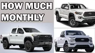 What Trucks Do These Payments Get You. How Much Truck You Can Afford