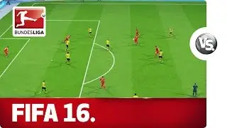 FC Bayern M&uuml;nchen vs. Borussia Dortmund - FIFA 16 Prediction with EA Sports