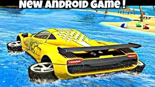 Water Surface Car Floating Beach Drive | Gameplay - Android