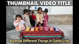 Big challenge game | range different item to same line 
