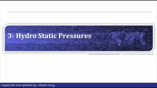 INTRO Arabic P&P 03  Hydro Static Pressures
