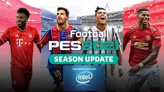Игра в eFootball PES 2021 на iGPU Intel UHD 620
