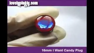 16mm I Want Candy Iridescent Plug