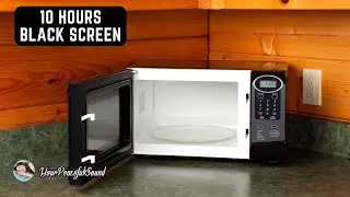 10 Hours of MICROWAVE Sound | White Noise - Black Screen | Calm, Relax and to Sooth a Baby