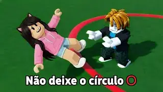 BUG GIGANTE ACABOU COM MINHA VITÓRIA 😱em 'Não Deixe o Círculo'! No Roblox 