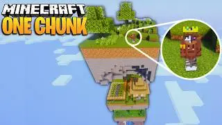 Surviving on ONE CHUNK in Minecraft