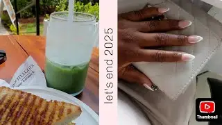 BOOTLEGGERS VANILLA MATCHA | NEW YEARS NAILS | SOUTH AFRICAN NEW YEARS CELEBRATIONS | #ending2025