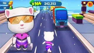 Talking Tom Gold Run Gameplay | New Level Go! 🚀