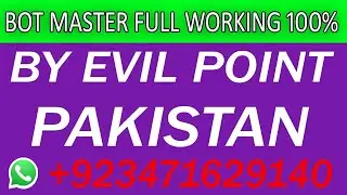 Bot Master WhatsApp Marketing Software November 2022 Release BY EVIL POINT PAKISTAN