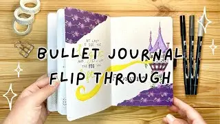 TV + Movies Themed BULLET JOURNAL FLIP THROUGH - January to September 2021