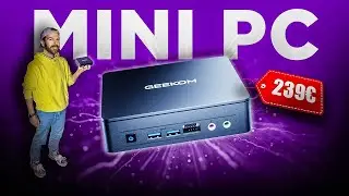 J'ai testé ce MINI PC À 239 € sur ma télé ! tout ce qu'on peut faire avec le GEEKOM Air12 Lite