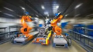 Robotic Engine Block Deburring System