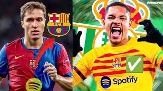 🚨Vitor roque est pr&ecirc;t&eacute; au R&eacute;al Betis!Federico Chiesa a donn&eacute; son Ok pour rejoindre le Bar&ccedil;a!