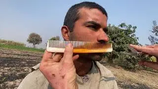 ASMR RELAXING YOUNG MAN || ZAZA MACHINE || BEARD DESIGN HAIR CUTTING FROM OLD BARBER  [ASMR SLEEP]