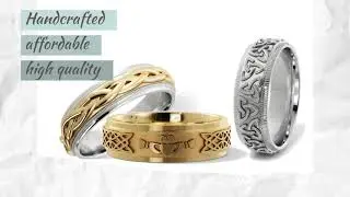 Celtic wedding rings