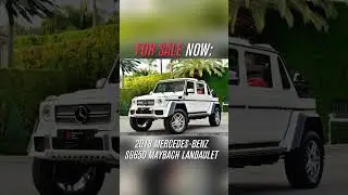 2018 Mercedes-Benz G 650 Maybach Landaulet SUV