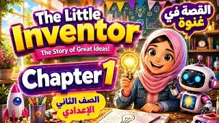 قصة الصف الثاني الإعدادي في غنوه  The Little Inventor Chapter 1