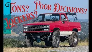 Just K5 / K30 Blazer on built tons & 40s...The Story of Merle Hazzard begins