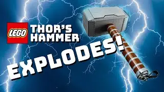 Episode 13 - Lego Thor's Hammer gets thrown and explodes!