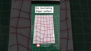 Diy Journaling Paper pattern #shorts #journaling #papercraft #paperpattern
