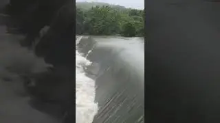 Elahera old anicut spilling #beauty #heavyrain # flood #irrigation #polonnaruwa #srilanka 🌊🌧️🇱🇰