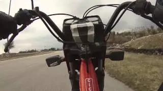 Garelli Ciclone 5v Onboard Kartodromo Torraca