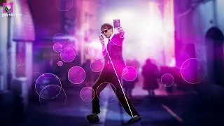 Color Mixing And Bokeh Effect - Pink Color Effect In Photoshop - Photoshop Tutorial