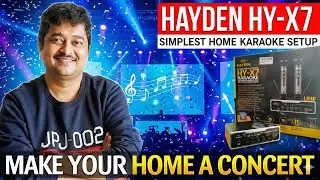 Home Karaoke Concert Simplified! 🎤 Hayden HY-X7 Unboxing