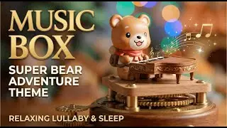 Super Bear Adventure Theme - Music Box Cover (Relaxing Lullaby & Sleep)