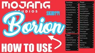 How To USE BORION Hacked Client TUTORIAL 1.21 &brvbar; Borion Client