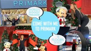 COME SHOPPING WITH ME TO THE WORLD'S BIGGEST PRIMARK | DECEMBER VLOG 2019