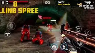 DEAD TARGET Zombie shooting game Android & ios Gameplay by obh gamer