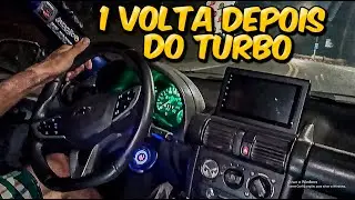 1&ordm; VOLTA COM CORSA 1.0 TURBO FEITO EM CASA