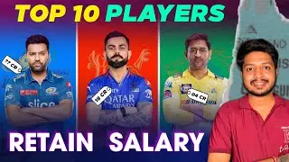 IPL 2025 - Top 10 Players Retain Salary and News | Cricket Fatafat | EP 1341 | MY Cricket Production