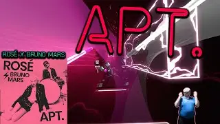 APT. | ROS&Eacute; & Bruno Mars | Beat Saber Custom Song
