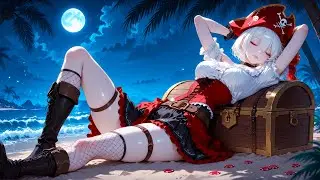 Pirate Lofi 🏴&zwj;☠️ Pirate Ship Ambience ~ Cozy Lofi Music to Sleep/Relax to 🌌 2B Lofi