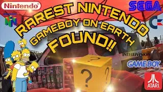 $2K SPENT! RAREST Gameboy On Earth FOUND At Swap Meet!!!