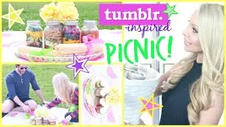 DIY Summer Picnic ☀ Healthy Food, Tumblr Decor + FUN!