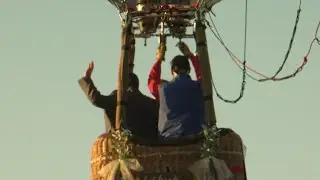 Couple holds wedding at Balloon Fiesta