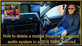 Как удалить мобильный телефон из аудиосистемы Bluetooth в BMW 3 серии 2016 года выпуска