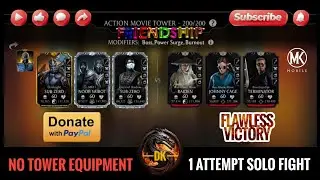 Fatal Action Movie Tower 200 & Reward 🎮 Mortal Kombat Mobile/MK Mobile #mortalkombatmobile #mkmobile