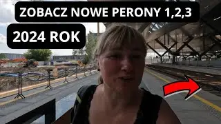 NOWA WARSZAWA ZACHODNIA PERONY 1,2,3 - NOWY PERON WKD