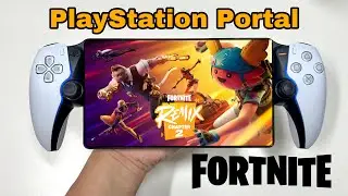 Fortnite CHAPTER 2 REMIX PlayStation Portal Gameplay