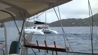 A Nice Day of Sailing in the British Virgin Islands
