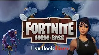 Fortnite Horde Bash live